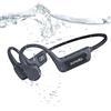 sunvito Cuffie a conduzione ossea per nuoto, Cuffie wireless impermeabili IPX8, Cuffie sportive aperte Bluetooth 5.4, Lettore MP3 integrato da 8GB, Adatte per palestra, ciclismo, Verde