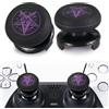 Playrealm FPS Thumbstick Grip Copri Levette Analogiche e Estensore Stampa Gomma da Cancellare Silicone Presa Copertina 2 Set per PS5 Dualsenese e controller PS4 (Evocazione Di Demoni)