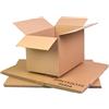 Triplast TPLBX5SINGL Scatola di cartone a parete singola per spedizioni postali, forma cubica, misura piccola: 229 x 152 x 152 mm