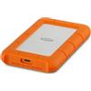 LaCie Hard disk esterno LaCie Rugged USB-C disco rigido 4 TB 5400 Giri/min 2.5" USB tipo-C 3.2 Gen 1 (3.1 1) Arancione, Argento [STFR4000800]
