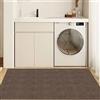 LIWEIREN Zerbino Ingresso 40 x 90 cm Resistente Sporco, Antiscivolo e Essorbente Zerbino Lavabile in Lavatrice per Casa O Ufficio, marrone