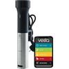 Vesta Precision Circolatore Sous Vide SV80s per Cottura a Bassa Temperatura in Casa con Alte Prestazioni | Capacità di Riscaldamento 40 l, 1200 W, include app Wi-Fi, nero