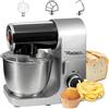 Reber Impastatrice Planetaria Elettrica 6L, 8 Velocità, Ciotola INOX 1500 W