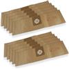 Distri+ 10 sacchetti per aspirapolvere di carta compatibili con Sorma 510, 520 - Wetrok Monovac 6/9, Bantam 6/9, Duovac 6/9