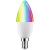 Paulmann 29146 Lampadina standard 230V Smart Home Zigbee LED bulbo E14 470lm 5W RGBW+ dimmerabile opaco