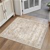 PureCozy Zerbino da Esterno Vintage 60x90cm Marrone Marrone | Tappeto Ingresso,Camera da Letto,Lavabile in Lavatrice,Tappeti Bagno,Carpet,Pelo Corto,Antiscivolo,Rug