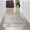 CARPETIA Tappeto effetto chiaro-scuro per la Camera degli Ospiti | soffice-caldo | beige Größe 80x150 cm
