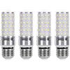 SanGlory Lampadina LED E27 Luce Fredda, 12W equivalente a 100W Lampada Alogena, Lampadine Mais E27 6000K, Risparmio Energetico, Non Dimmerabile, Nessun Sfarfallio, Pacco da 4