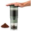 WACACO Macchina da caffè francese, macchina da caffè pieghevole, per viaggi ed escursioni, macchina da caffè manuale 4 in 1, stile espresso e versato, meno amaro e senza grana, facile da riporre