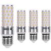 SanGlory Lampadina LED E27 Bianco Caldo, 12W E27 Lampadine Mais 3000K, Equivalenti a 100W Lampada Alogena, Angolo 360°, AC 175-265V, Nessun Sfarfallio, Non Dimmerabile, Pacco da 4