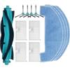 DANCHENHENGXUAN Spazzola principale, spazzola laterale, filtro Hepa, panno for la pulizia, sacchetti for la polvere, compatibile con Proscenic Q10 / Q20Plus, aspirapolvere robot Accessori(Set a)