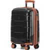 CRUW Bagaglio a Mano, Serratura TSA Approvata, Ruote Doppie Spinner Silenziose Espandibile Valigia Leggera - Una volta Espansa 56x45x25 cm, Limite Cabina per easyJet, BA, Jet2 e altre compagnie