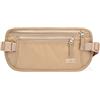 DAITET Cintura porta soldi con blocco RFID, per uomini e donne, marsupio sottile per viaggi, corsa, blocco RFID e larghezza della cintura, beige., Belt Width: 2.5 cm
