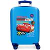 Disney Joumma Disney Cars Lets Race Valigia da cabina, ABS rigido Serratura a combinazione laterale 4 ruote Doppio bagaglio a mano