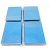 docsmagic.de 4 x 60 Mat Light Blue Card Sleeves Small Size 62 x 89 - Blu Chiaro - Mini Bustine - YGO