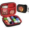 Yosuny Contenitore Organizzatore Giocattoli Compatibile con le figure Bakugan, BakuCores e le figure Fighter, Mini Contenitore Giocattoli da Trasporto (nero)