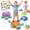 Holyton Pietre da Equilibrio per Bambini, Gioco Tartaruga con Luci e Suoni