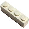 LEGO Parti e pezzi: Bianco 1x4 Mattone x20