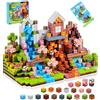 HOPFROG Costruzioni Magnetiche per Bambini, 200 pezzi Costruzioni Magnetiche per Bambini 3 Anni, Giocattolo Montessori per Bambina dai 3 ai 9 anni, Regalo di Pasqua e Compleanno per Ragazzi e Ragazze