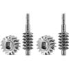 INJORA Set di Ingranaggi a Vite Senza Fine Assi RC 2/16T per 1/30 Axial SCX30