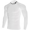 JAW REX Maglietta a compressione da uomo con colletto alto | maglietta a compressione a collo alto | Sport, Fitness | Vegeta | Orgoglio dei Saiyan in giapponese