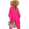 Breezy Lane Caftano Cover Up Beachwear da donna, abito da spiaggia, bikini, costume da bagno, motivo floreale, copricostume da spiaggia