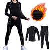 TBoonor Intimo Termico Bambini - Maglia e Pantaloni da Sci Invernali | Set funzionale caldo e traspirante per ragazzi, ideale per sci, running, sport all'aperto e attività invernali