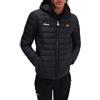 Ellesse Uomo Lombardia Giacca imbottita, Nero, 4XL