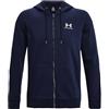 Under Armour UA Essential 1373881-410 - Felpa con Cappuccio da Uomo, in Pile, Taglia XL