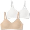SALIA Girl Reggiseno Senza Cuciture Invisibile con Imbottitura Leggera e Morbida e Spalline Regolabili