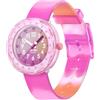 Flik Flak Swatch FCSP130 Flick Flake Orologio per Ragazze Rosa