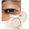 Lestpola Ombretto beige bianco matte, tonalità nude singolo, impermeabile durevole, polvere ultra fine, fondotinta per eyeshadows, High Pigment Basic Shade Eye Make C09