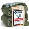 Bedsure Piumino Singolo 4 Stagioni - Trapunta 135x200 cm | Fibra Cava 300g/m², OEKO-TEX, Ipoallergenico, Traspirante, Lavabile in Lavatrice, Resistente, Oliva Grigio/Verde Erba