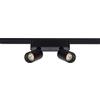 LEDKIA LIGHTING LEDKIA Faretto LED Binario Magnetico 25mm Faretti Led Incasso per Soffitto 10W Doppio 48V Nero 27