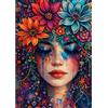 NEWENMO 5D Bellissima Donna Diamond Painting Adulti Pittura Diamante Kits