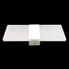 LineteckLED -B86-8W-Applique Led da Parete 8W Rettangolare Rifinitura Argento Doppio Fascio Luce 270x100mm 6400K Luce Fredda