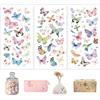 Joeyan 3 pezzi Adesivi per Mobili e Artigianato con Farfalle e Uccelli | Trasferibili a Decalcomania ,Transfer Stickers Decorativi, Piccolo Regalo DIY, per Legno Ceramica Vetro e Plastica,15x30 cm