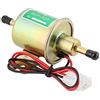 EVGATSAUTO Kit pompa carburante pompa carburante elettrica HEP-02A 12/24V a bassa pressione pompa benzina con kit di installazione