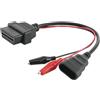 EnruigeOK Connettore diagnostico professionale per auto Fiat Alfa Lancia da 3 pin a 16 pin OBD2 connettore adattatore cavo diagnostico strumento di riparazione connettore OBD2 cavo adattatore
