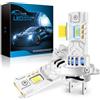 Sycreek H7 LED 32000LM 120W 6000K Kit Conversione 1:1 Mini per Auto | Doppio Sistema di Raffreddamento in Rame, Compatibile CANBUS, Plug & Play, 2 Lampadine