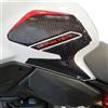 labelbike Adesivi 3D Moto Serbatoio compatibile con DUCATI | Monster V2 2026, Protezione laterale in Resina, Antigraffio, Decorazione, Grigio, Made in Italy