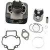 FEREOWNQ Kit cilindro Big Bore da 47 mm e 70 cc for Apr-lia 50 M-jito Custom Motore Scarabeo Street Sport City Sr Motard 50 cc AC 2 tempi
