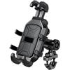 Generic Porta Cellulare per Moto Supporto per Telefono per Moto Ammortizzatore di Vibrazioni Staffa Navigazione per Anti-Shake Bike(A)
