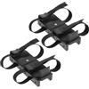 iplusmile Straps Fissaggio Pattini da Ghiaccio, Nero Plastico