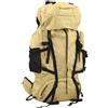 KFPOERTFGD Zaino da trekking da 100 l, con struttura in metallo, per campeggio, escursionismo, colore cachi, marrone, L, Artigiano