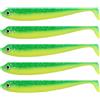 TAZIZI Di 5 9,5 centimetri che affondano esche morbide doppio colore PVC | Modello a doppio colore, esche in PVC morbido, design affondante per la pesca d'acqua dolce in varie profondità d'acqua