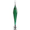Tufgo Esca LED Glow Squid Jig per caccia al polpo - Attrattore lampeggiante impermeabile con ganci in acciaio, attrezzatura da pesca in mare 11,5 cm (verde)