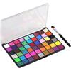 Generisch Kit di pittura per il viso, multicolore, lavabile, a base d'acqua, palette