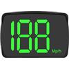 Generic Tachimetro GPS Display digitale Monitoraggio in tempo reale multifunzionale | Auto Hud Display per Cruscotto Parabrezza Moto Equitazione Camion Guida Corsa Golf Cart Fuoristrada Veicolo Taxi
