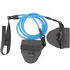 Ronyme Ausilio per Allenamento Nuoto Palette Mano Cinghia Resistenza Attrezzo Braccia Paddle Secco Portatile Facile Montaggio, Blu, Triangolare Antiruggine 40 Libbre